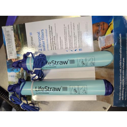 LifeStraw Personal Water Filter for Hiking, Camping, Travel, and Emergency Preparedness