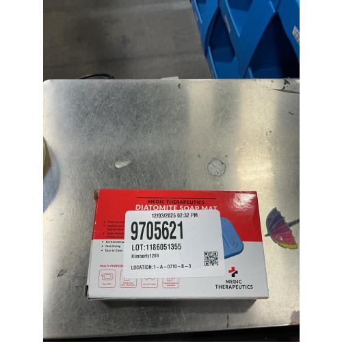 Medic Therapeutics 5 x 3 Diatomite Non-Slip Quick Dry Multipurpose Mat 3-Pack