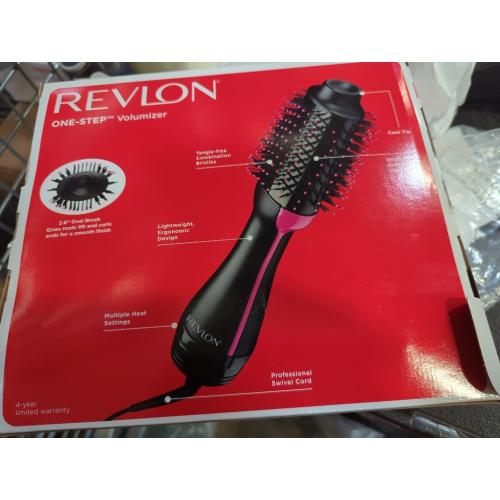 REVLON One-Step Volumizer Hair Dryer and Styler – Easy Salon-Style Blowouts – Less Frizz, More Shine, and Reduced Heat Damage, for All Hair Types and Lengths (Black)