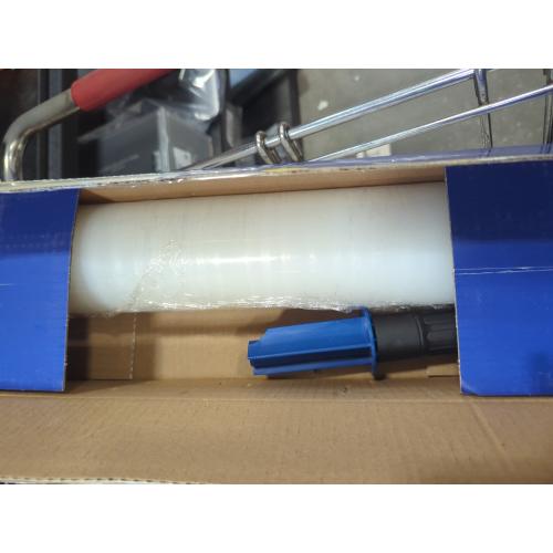 Size 15 inch FugaCity Stretch Wrap Film-15 Inch 1000 ft 60 Gauge Shrink Wrap for Pallet Wrapping, Industrial Strength 1 Roll Pallet Wrap with Handles, Moving Supplies Plastic Wrap Roll, 500% Stretch, Transparent