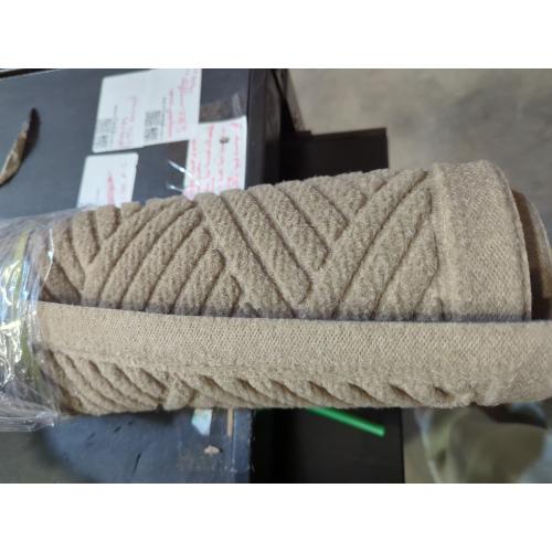 Beige 36x24 Sturdy Front Door Mat, Absorbent Muddy Dirt Resist Welcome Door Mats Outdoor Indoor, Stain and Fade Resistant, Non-Slip Rubber Backing Low Profile Doormat for Entryway