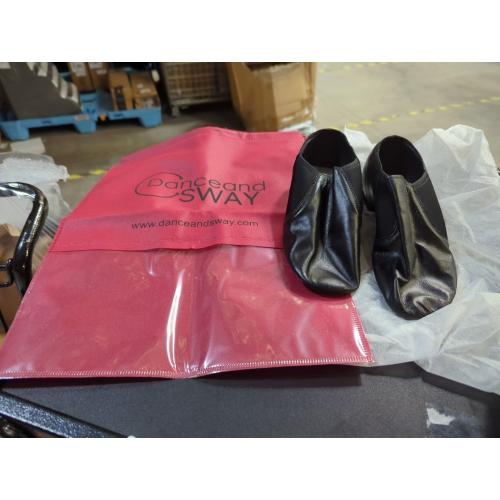 Size 5 ...Cowhide Nappa Leather Travel Slippers with Case …