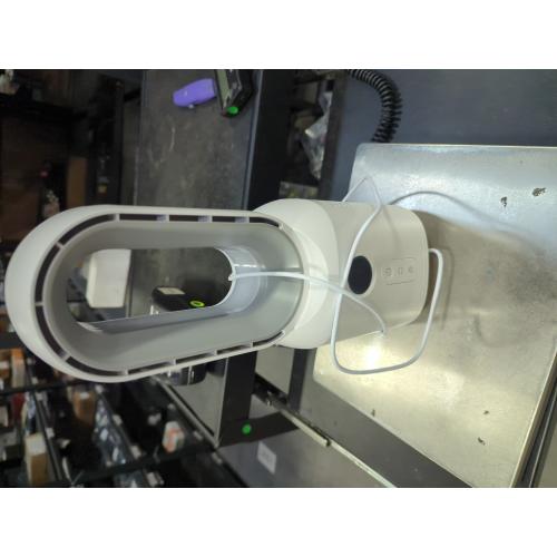 let'me 13 Inch Desk Fan, Bladeless Table Fan, 106° Oscillating Fan Touch Control with 3 Speeds and Night Light, Small Quiet Desk Fan for Personal, Office, Nightstand