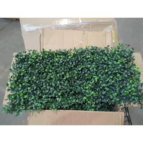 Sunnyglade 12 Pieces 20x 20 Artificial Boxwood Panels Topiary Hedge Plant, Privacy Hedge Screen Sun Protected Suitable for Outdoor, Indoor, Garden, Fence, Backyard and Decor (12PCS)