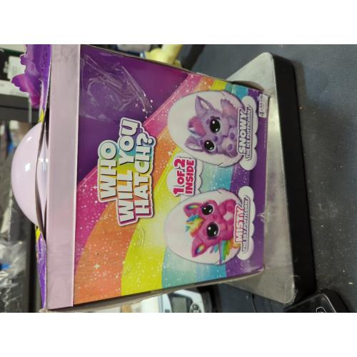 Hatchimals Alive, Mystery Hatch Pufficorn, Surprise Interactive Toy & Egg with Mist, Lights & Sounds (Styles May Vary), Gifts & Stocking Stuffers for Girls & Boys