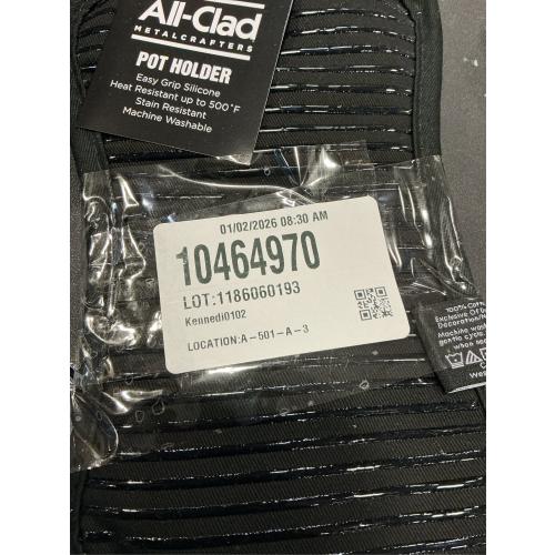 All-Clad Premium Pot Holder, 2-Pack , Black