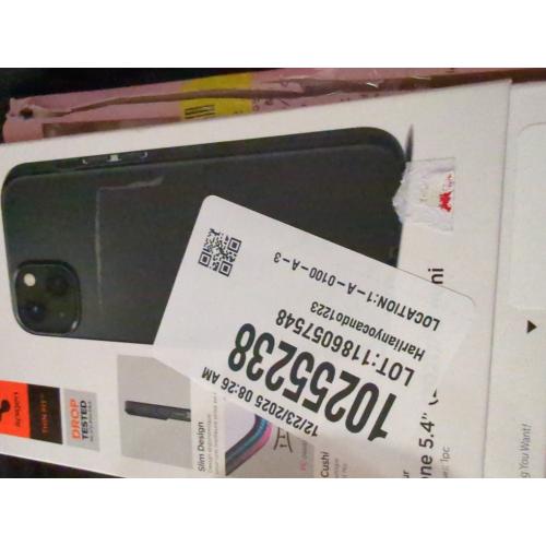 Spigen Thin Fit Designed for iPhone 12 Mini Case (2021) - Black