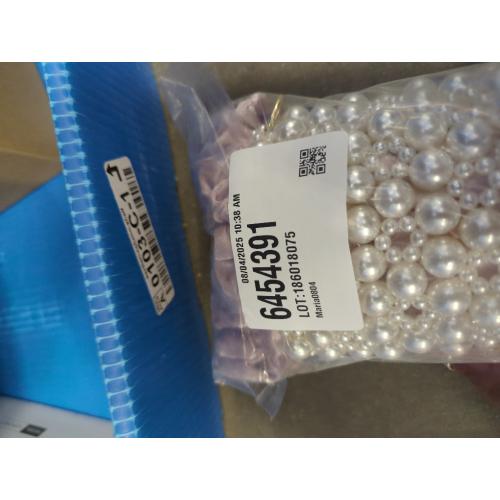 YUSHINY Women Faux Pearl Beaded Evening Pleuche Bucket Handle Bags with Velvet Lining for Wedding Party