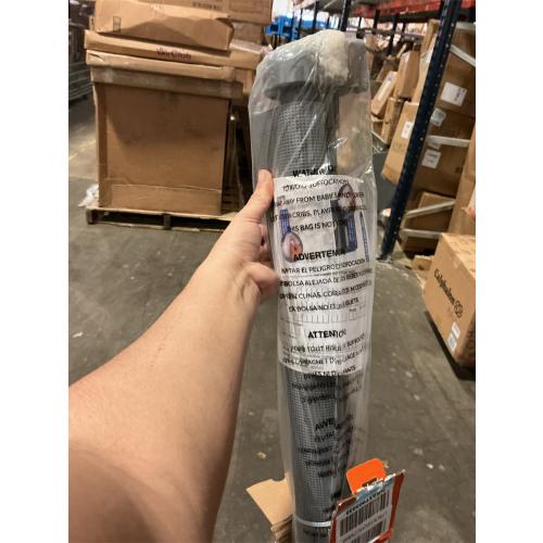 Retractable Baby Gate for Stairs & Doorways, 55 Wide x 33.6 Tall Easy Installation Mesh Dog Gate for Indoor & Outdoor Use,Pet and Dog Safety Gate for Hallways(Grey)