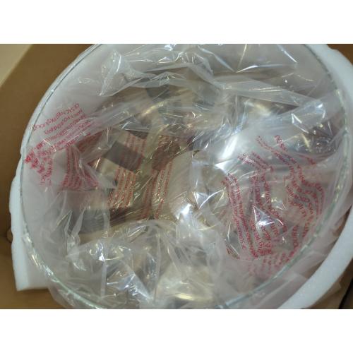 allen roth Chambers 1 -Light Brushed Gold Modern/contemporary Clear glass Dome Large Hanging Pendant light