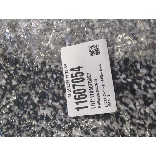 Arotive Microfiber Bathroom Rugs, Shaggy Soft and Absorbent Bath Rug, Non-Slip, Thick Plush Machine Washable Dry Bath Mats for Bathroom, Tub and Shower, 24x16, Black, Rectangular