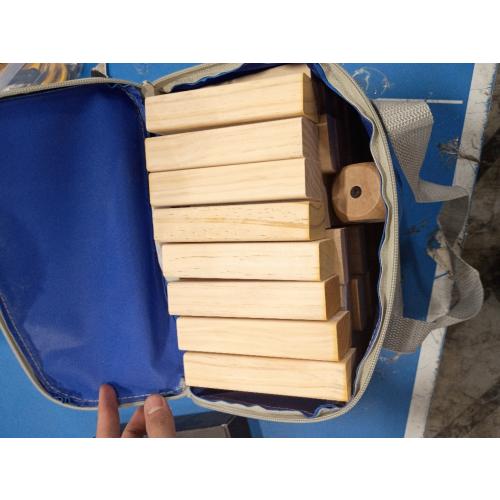 Giant Tumble Tower, 56 PCS Wooden Stacking Game (Stack to 3.5FT) - Pine Stack Timber Board Play with Carrying Bag-Classic Indoor/Outdoor Games for Adults Family