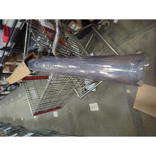 Tablecloth Transparent PVC Plastic Soft Glass Table Cover Protector 2mm Waterproof Oilproof Anti-scalding Table Pad 90×150cm/90×160cm/90×180cm (Size : 31×79inch/80×200cm)