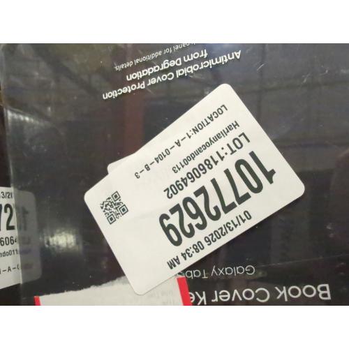 SAMSUNG Book Cover Keyboard Slim for Samsung Galaxy Tab S8/Tab S7 - Mystic Black