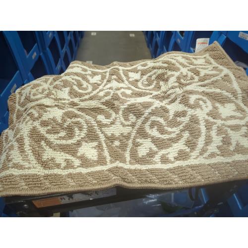 DEXI Front Door Mat Entryway, Inside Welcome Entrance Doormat Low Profile Thin, Non Slip Washable Entry Mats for House Floor Dirt Trapper, 24x36, Brown