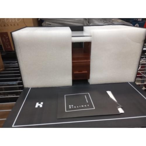 Holme & Hadfield Premium 4-Slot Wooden Watch Display Case – Handcrafted Men’s Watch Box with Accessory Drawer, Hinged Cover, Leather Lining – Father's Day Gift for Collectors – Luxury Built to Last