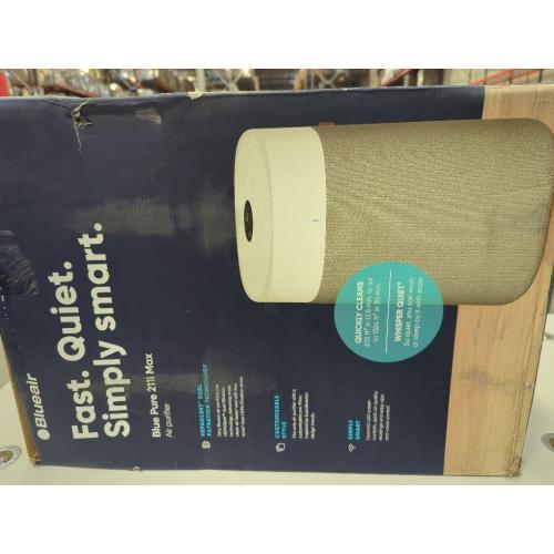 BLUEAIR Air Purifiers for Large Rooms, Cleans 3,048 Sqft In One Hour, HEPASilent Smart Air Cleaner For Home, Pets, Allergies, Virus, Dust, Mold, Smoke - Blue Pure 211i Max