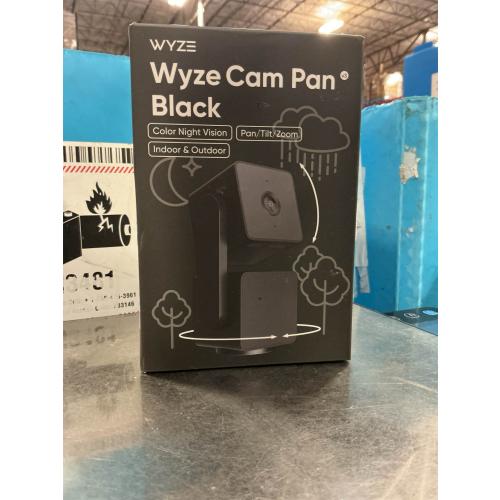 WYZE Cam Pan v3 Indoor/Outdoor IP65 1080P 360° Pan/Tilt/Zoom WiFi Smart Home Security Camera, Motion Tracking for Baby/Pet, Color Night Vision, Works with Alexa&Google Assistant, Free Expert Setup