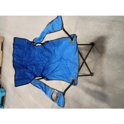 Trademark Innovations Folding Outdoor Beach Camp Chair Blue