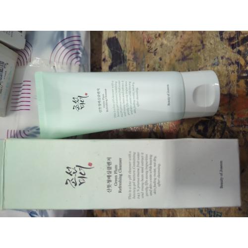 Beauty of Joseon Green Plum Refreshing Cleanser Gel Type Deep Pore Cleansing, Acne Face Wash, Blackhead Remover for All Skin Types, Korean Skincare 100ml, 3.38 fl.oz