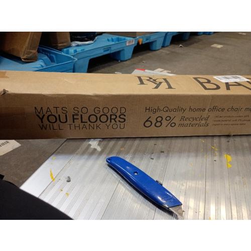 Upgraded 58x 75 Heavy Duty Mat for Office Chair on Hardwood Floors, Non-Slip PVC Chair Mats for Hardwood Floors, Scratch-Resistant Desk Chairs Mat for Hard Floor, Under Desk Mats for Rolling Chairs
