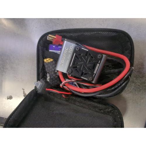 GOUPRC 100A Brushless ESC 2-3S Waterproof Electric Speed Controller for 1/10 Scale Accessories RC Truck Off-Road Car