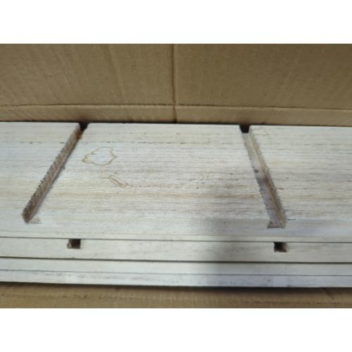 Coffee Mug Display Rack Wooden Display Shelves Cup Holder Shadow Box Shelf Wood Hanging Shadow Box Shot Glasses Display Case with 12 Compartment (Old White)