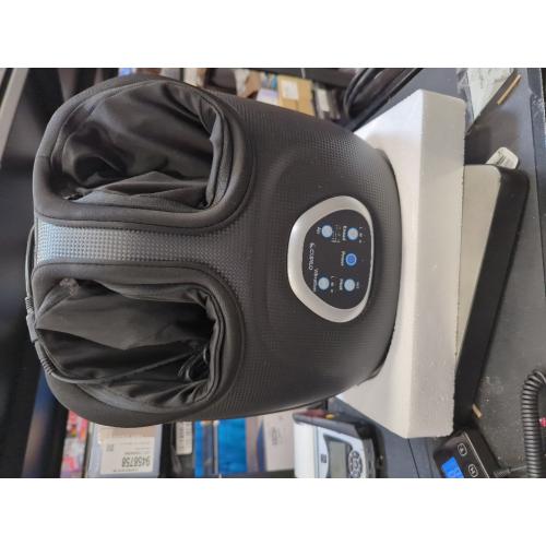 Foot Massager FSA Eligible HSA, Feet Massager with Heat for Plantar Fasciitis Relief, 5 Levels Compression & Vibration Massage for Neuropathy, Christmas Gifts for Women Men, Fits Up to 13