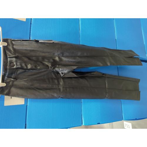 Rebecca Taylor Women's Vegan Leather Track Pant