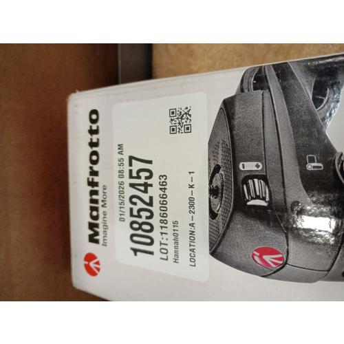 Manfrotto Compact Action Aluminium Tripod with Hybrid Head forEntry-Level DSLRs, Mirrorless up to 1.5kg Black