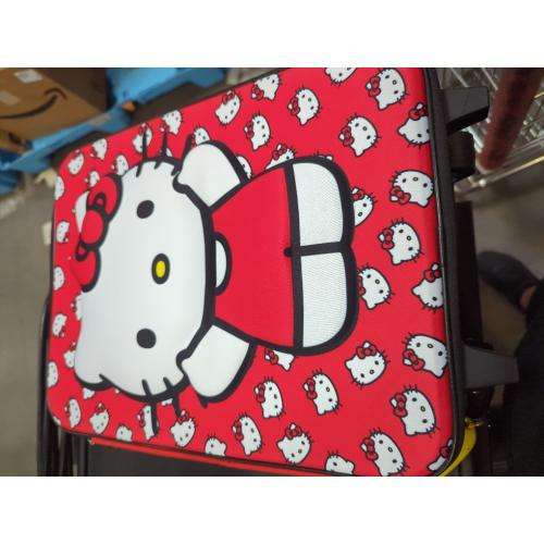 Fast Forward Hello Kitty 16 Soft Luggage - Cute & Durable Carry-On Suitcase for Travel 16X12X5