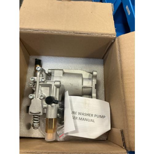 Biswing Pressure Washer Pump, 3/4 Shaft Horizontal Axial Plunger, 3400 PSI Max, 2.5 GPM, Replacement Pumps for Cold Water Gas Power Pressure Washer