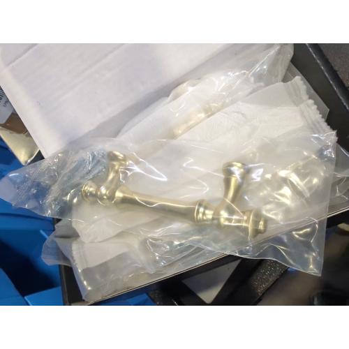 Asidrama 10 Pack 3 Inch(76mm) Gold Kitchen Cabinet Handles, Cabinet Pulls Kitchen Cabinet Hardware for Cupboard Drawer Pulls