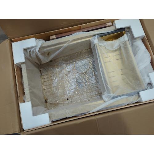 Gold Kitchen Sink Undermount-VASOYO 30x19 Inch Undermount Kitchen Sink Workstation 16 Gauge Brushed Gold Stainless Steel Sinks Under Mount Deep Single Bowl with Cutting Board