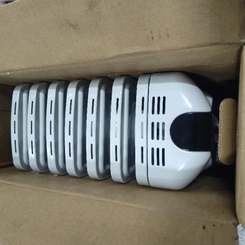 De'Longhi Radia S TRRS0715E Light Gray 1500W Electric 3 Speed Energy Saving Space Heater