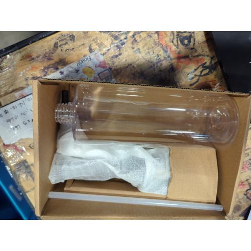 Matte Black Built in Dish Soap Dispenser for Kitchen Sink, Under Counter Brass Pump Head Hand Soap Pump with 17 OZ PET Soap Bottle Refill from Top, Undermount Brass Liquid Soap Dispenser