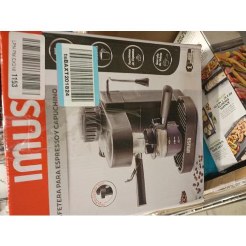 IMUSA Plastic Manual Espresso Machine
