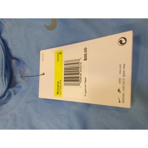 Size Small Nike Women's Legend L/S T SP20 TOP - Valor Blue/Valor Blue/Cool Grey