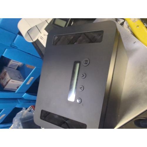 Metal Timed Lock Box with Emergency Unlocking, Phone Locked Box with Timer, Locking Container, Audio Prompt, Self-Control Safe Locker for Cellphone/iPad Mini/Medicine Gift Idea for Men Women