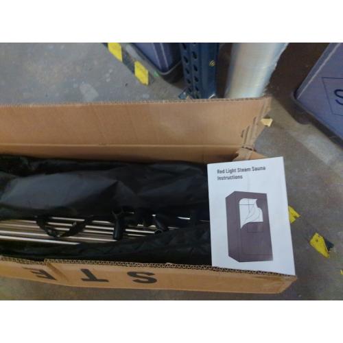 Portable Sauna Box for Home, Personal SPA Steam Sauna with 10 Min Fast Heating & 9 Levels Heat, Warm Sauna Tent with 3L/1200W Steamer,