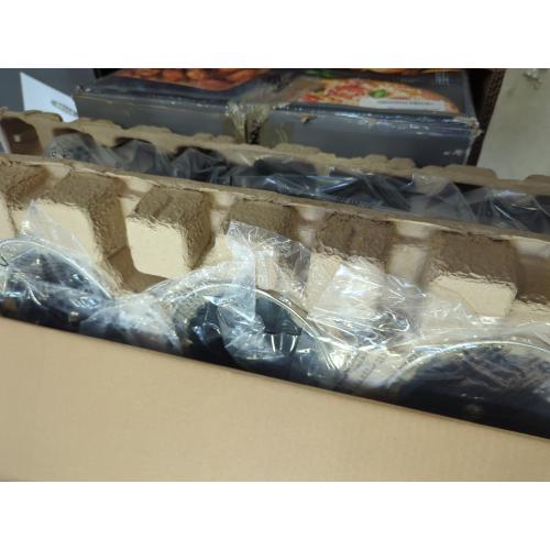 BELLA Triple Slow Cooker and Buffet Server, 3 x1.5 QT Manual Stainless Steel