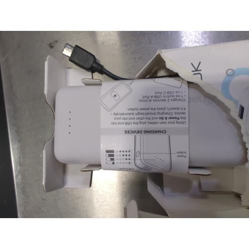 myCharge 10000mAh Power & Go Power Bank - White