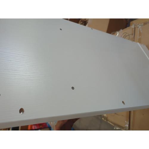 Bathroom Corner Cabinet,Farmhouse Floor Corner Cabinet with Doors and Adjustable Shelves, Freestanding Wooden Storage Hutch Cupboard for Bathroom, Kitchen, Living Room, White