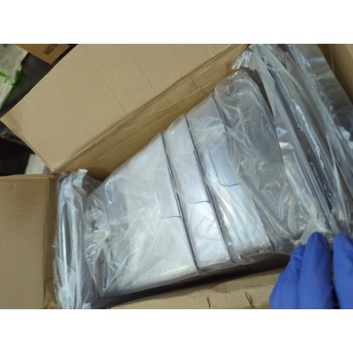 Vtopmart 4 Pack Clear Stackable Storage Drawers,9.7 High Plastic Organizers Bins for Skincare, Bathroom Supplies,Ideal for Cabinet,Undersink,Vanity,Kitchen,Pantry Organization