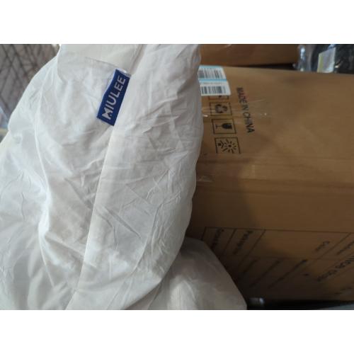 MIULEE Throw Pillows Inserts, Pack of 2 12x20 Inch 100% Virgin Fiber Filling Bed Couch Pillows