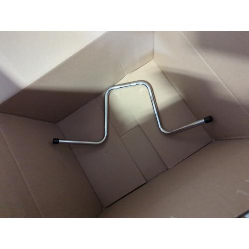 10 Inches Rise 1'' HandleBar Fits for Harley Sportster 883 1200 48 Dyna Fatboy Street Bob Softail Low Rider Chrome