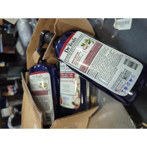 Dr Teal’s Body Wash with Pure Epsom Salt, Shea Butter & Almond, 24 fl oz. 4pk