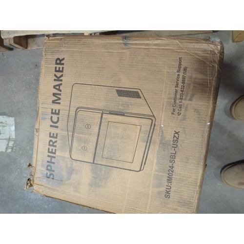 EUHOMY Ice Ball Maker Countertop, 144Pcs/day, 4Pcs Ready in 40Mins, Self-Cleaning, Sphere Ice Maker Machine with Crystal Clear Ice for Whiskey/Brandy/Rum