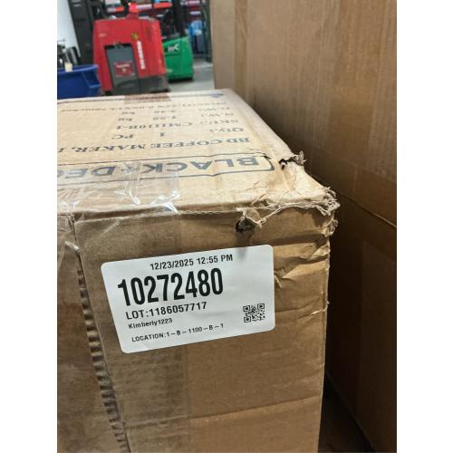 12- Cup Programmable Coffee Maker with Vortex Technology in Black