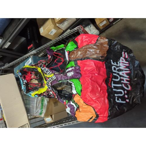 Franklin Sports Kids Football Target Toss Game - Inflatable Throwing Target Toy with Soft Mini Footballs - Fun Kids Sports Game